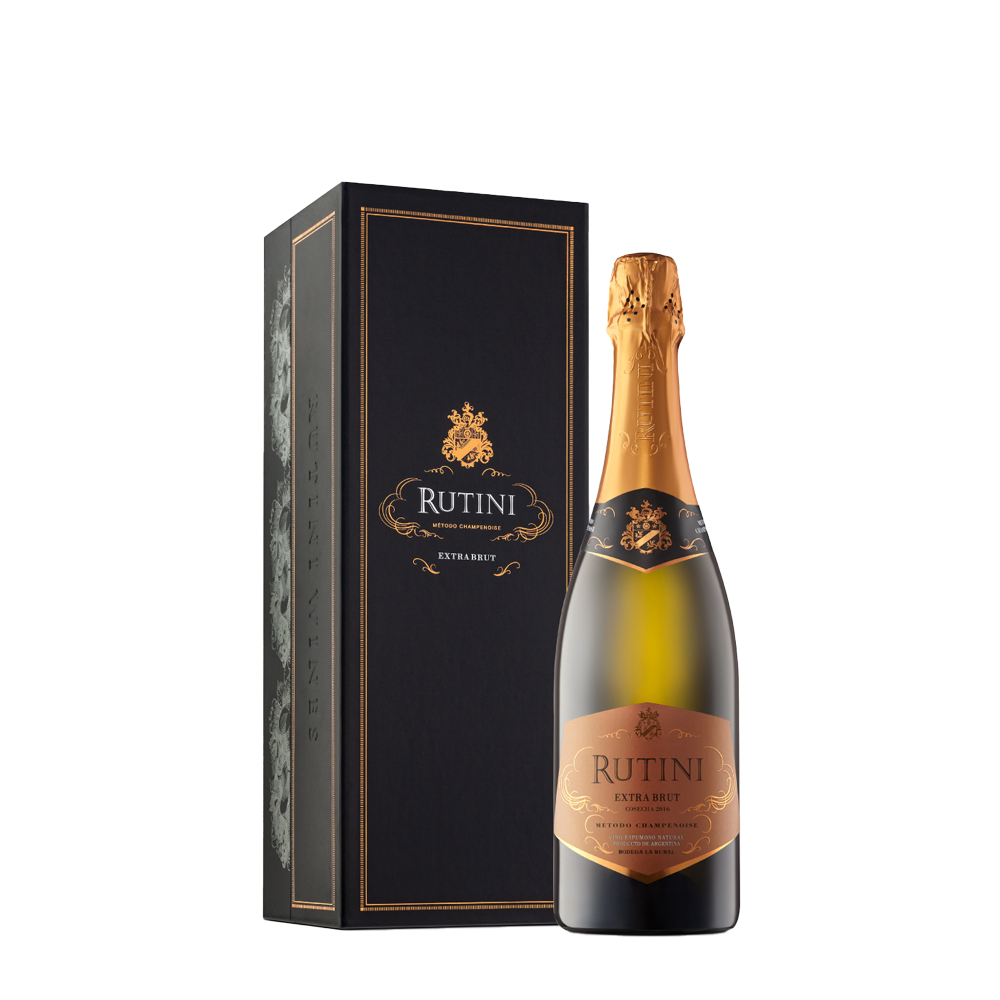 6 Estuches individuales Rutini Extra Brut