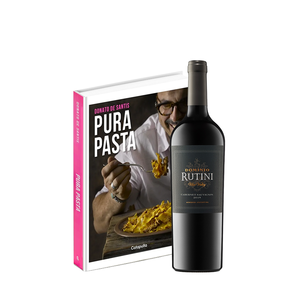 Dominio Cabernet Sauvignon + libro "Pura Pasta"