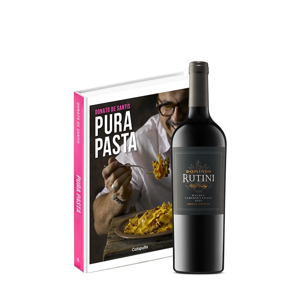 Dominio Cabernet Franc Malbec + libro "Pura Pasta"