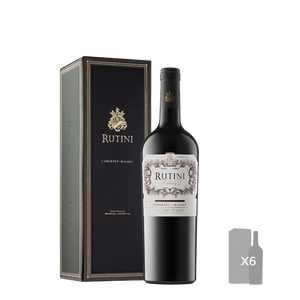 6 Estuches individuales Rutini Cabernet Malbec