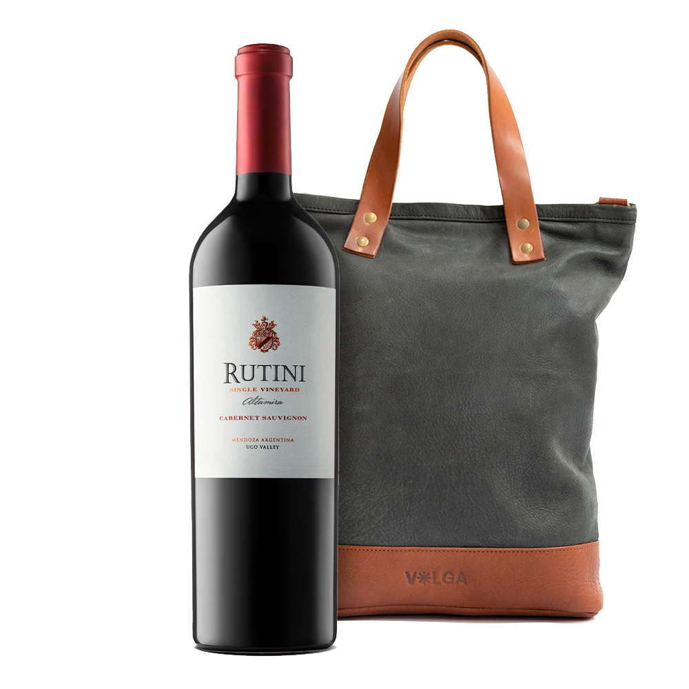 Single Vineyard Altamira Cabernet Sauvignon + Bolso de cuero