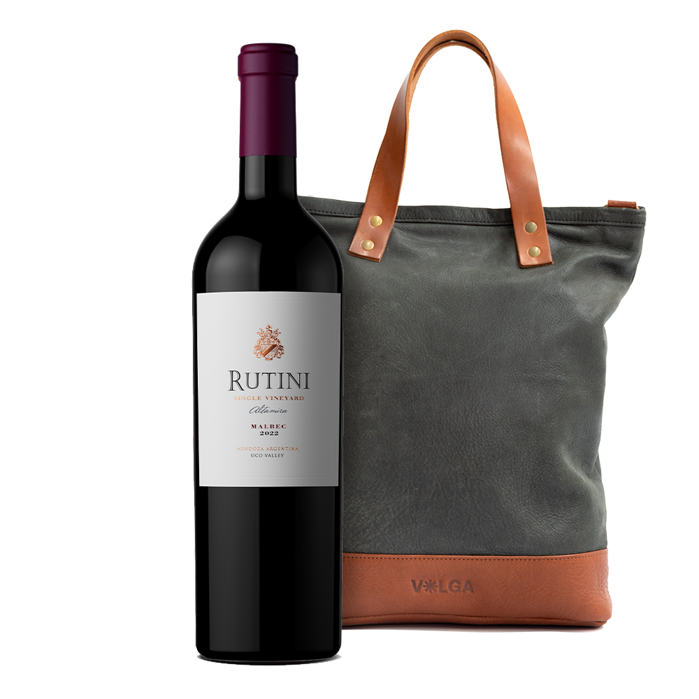 Single Vineyard Altamira Malbec + Bolso de cuero