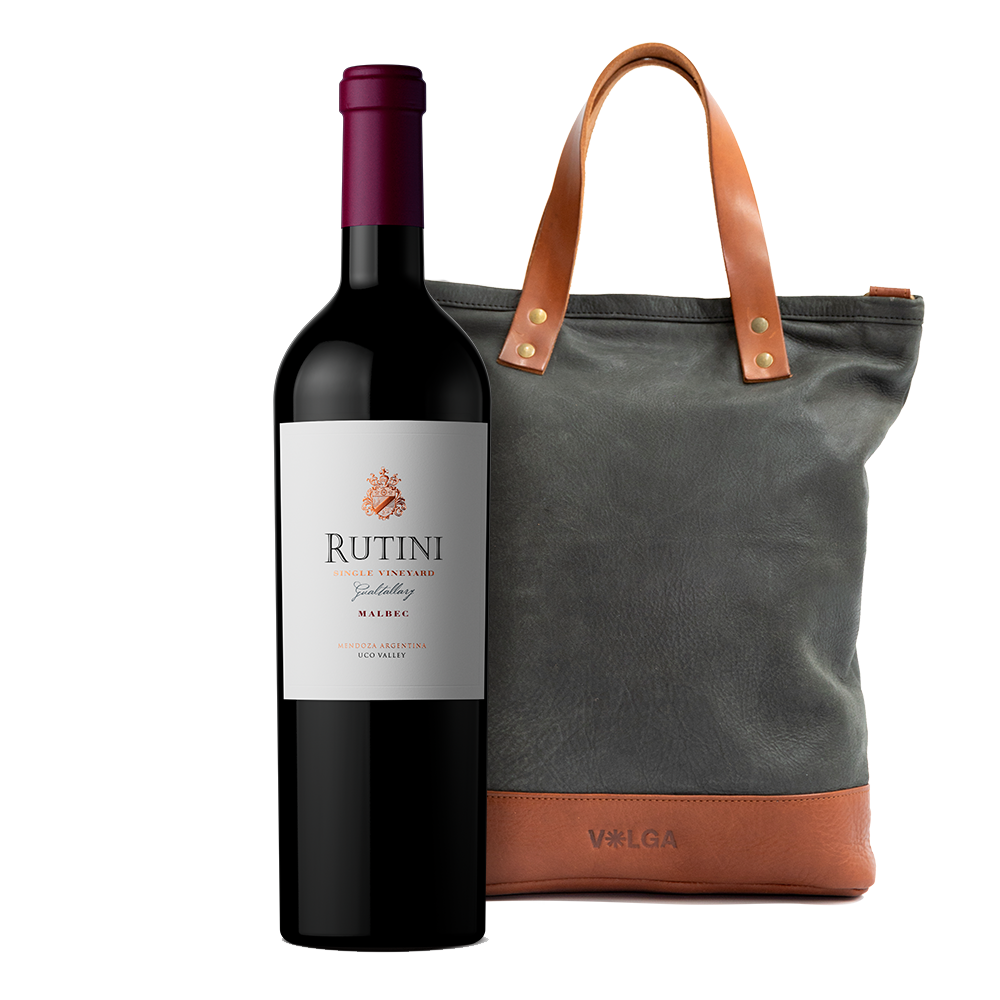 Single Vineyard Gualtallary Malbec + Bolso de cuero