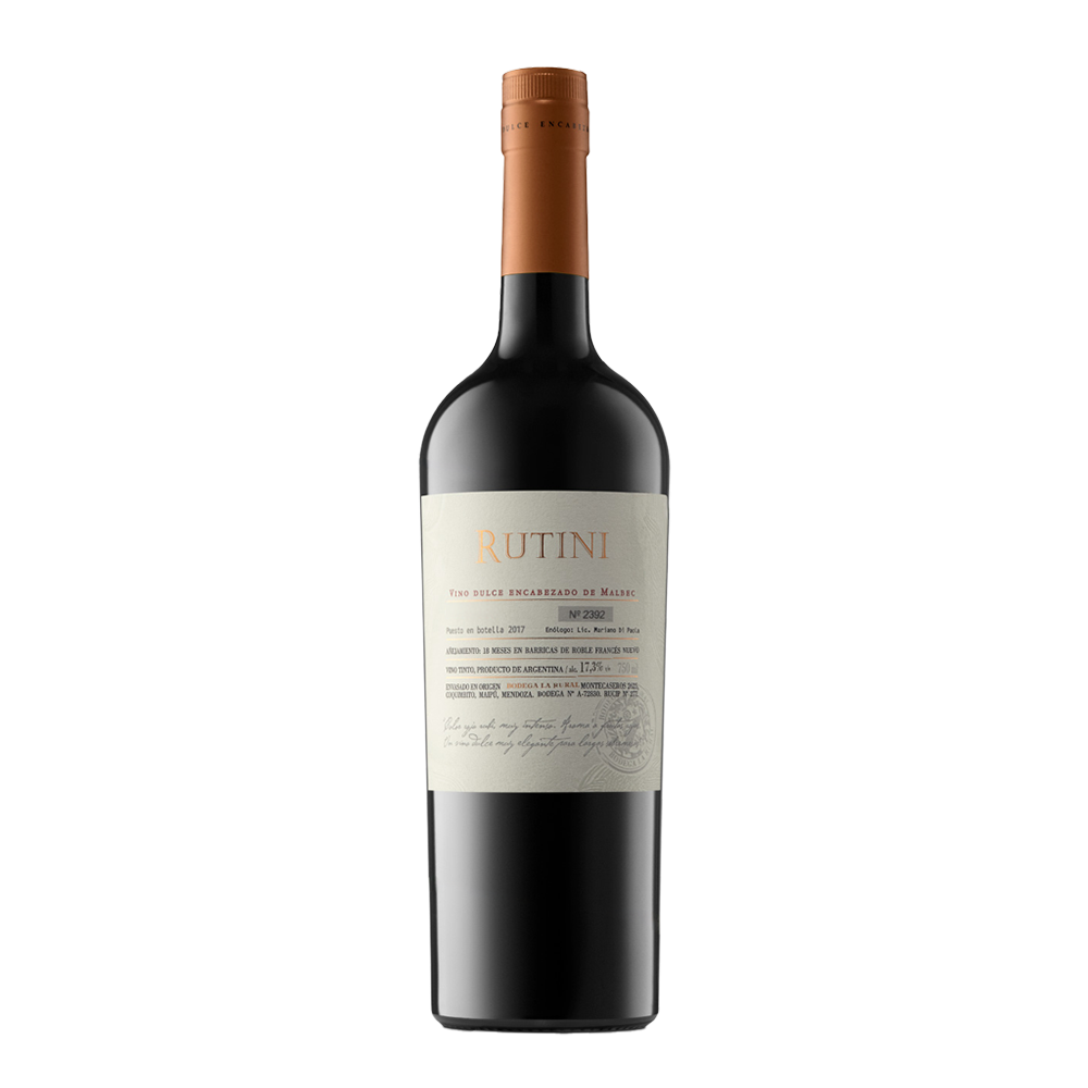 Rutini Encabezado de Malbec (dulce)